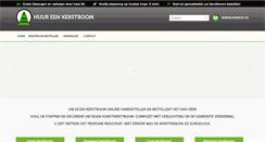 Desktop Screenshot of huureenkerstboom.nl